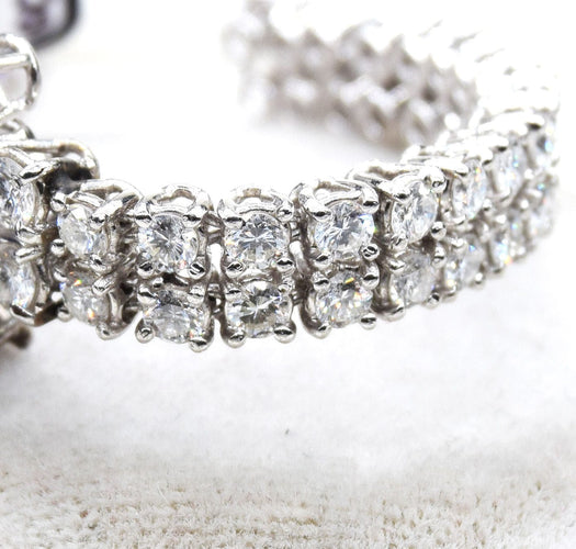 Bracelet Bracelet en or orné de saphirs et de diamants 58 Facettes