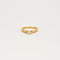 Bague solitaire diamant 0.10ct