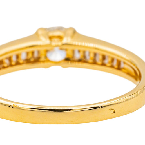 Bague 58 Bague Solitaire Or jaune Diamant 58 Facettes 3798321CN