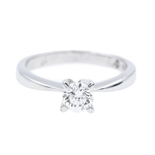 Diamani Bague Solitaire  Or blanc Diamant