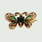 Broche BROCHE MARIPOSA ESTILO RETRO 58 Facettes Q907A