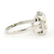 Bague 60 Bague Art Déco en platine avec diamants taille brillant et taille simple jusqu'à 2,30 ct 58 Facettes
