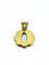 Pendentif Pendentif Or Et Topaze Bleue 58 Facettes