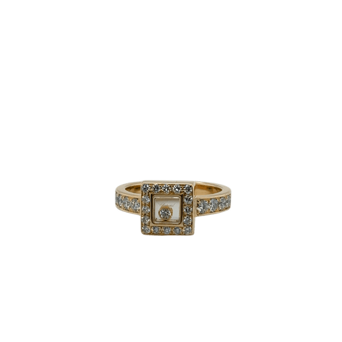 Bague 59 Chopard - Bague Or jaune Happy Diamonds 58 Facettes 1.0000538/2