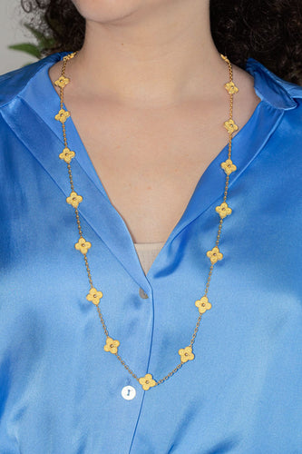 Collier Van Cleef & Arpels Collier Sautoir Alhambra Or jaune 58 Facettes 4504011CN