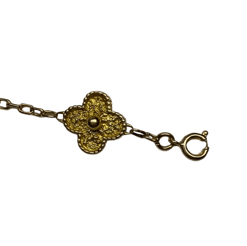 Bracelet VAN CLEEF & ARPELS - BRACELET VINTAGE ALHAMBRA OR JAUNE 58 Facettes DO/260924