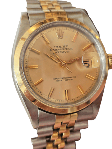 Montre ROLEX - Montre Oyster Perpetual Datejust vintage 58 Facettes