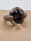 Bague 51 Pomellato - Bague Tango en or rose, quartz fumé et diamants bruns 58 Facettes