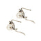 Boucles d'oreilles Boucles d'oreilles en perles et diamants 58 Facettes 38952
