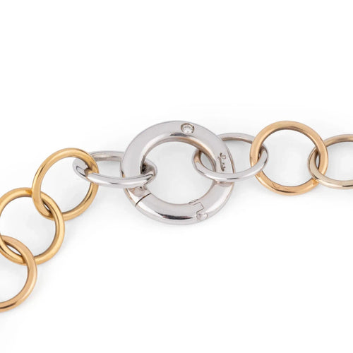 Collier Pomellato - Collier Lucciole Or Jaune & Or Gris 58 Facettes 1