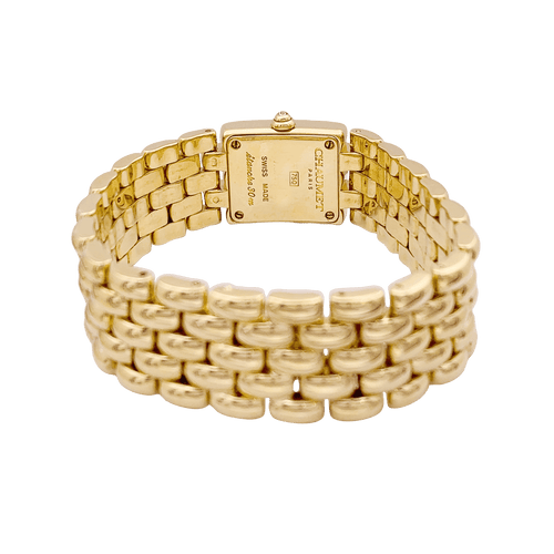 Montre Montre Chaumet "Khesis" or jaune, diamants. 58 Facettes 34464