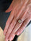 Bague 53 Bague Style Art Déco Diamants Rubis Or Gris  (Certificat) 58 Facettes BD190