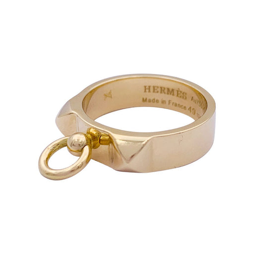 Ring 49 Hermès ring, “Dog collar”, yellow gold. 58 Facettes 33708