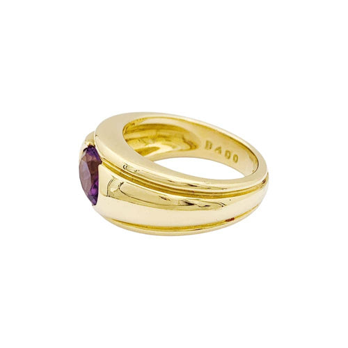 Bague 53 Bague Boucheron, "Roxane", or jaune, améthyste. 58 Facettes 35023