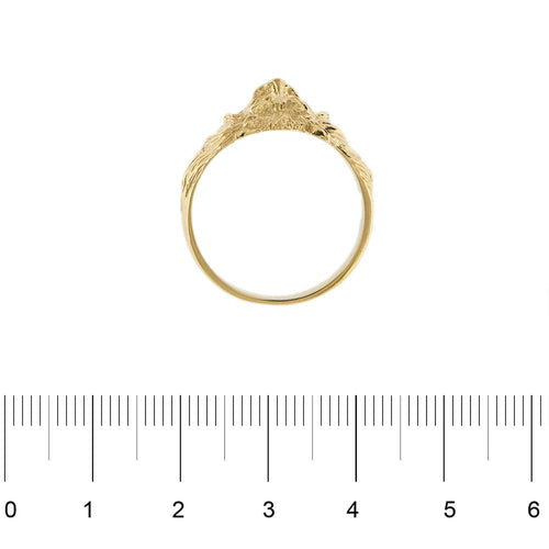 Bague Bague tête de lion avec diamants 58 Facettes 31013