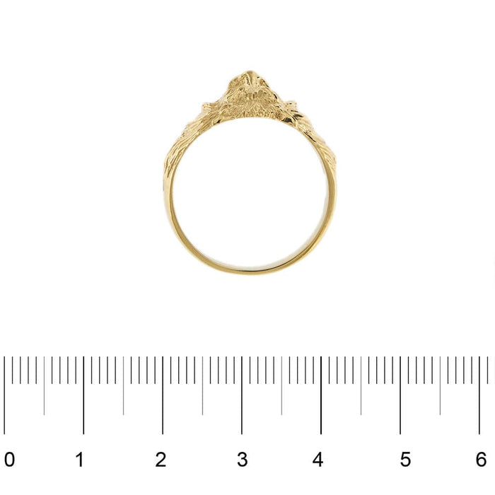 Bague Bague tête de lion avec diamants 58 Facettes 31013