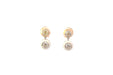 Boucles d'oreilles Boucles d'oreilles diamants, or, émail 58 Facettes