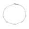 Bracelet Bracelet Chaine or blanc diamant 58 Facettes