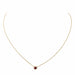 Pendentif Tiffany & Co Collier Solitaire Color by the Yard Or jaune Rubis 58 Facettes 3298648CN