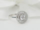 Bague 52 Bague solitaire en or blanc et diamant de 0,46 ct 58 Facettes 29912