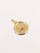 Pendentif AUGIS - Médaille amour ronde or jaune diamant rubis 58 Facettes J507