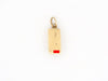 Pendentif vintage pendentif CARTIER lingot d'or jaune 18k 1/4 oz 7.5gr solid 58 Facettes 264820