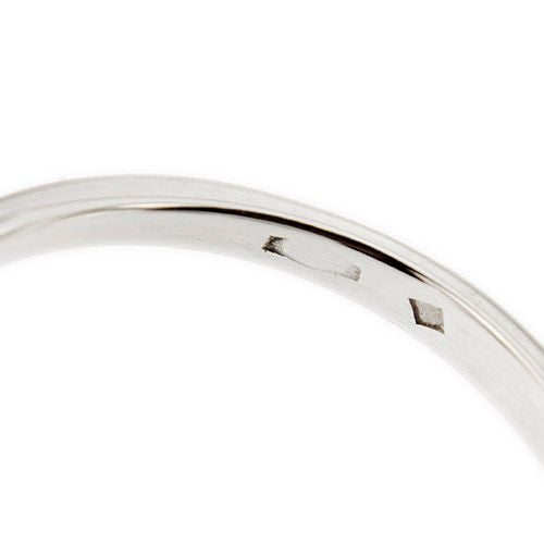 Bague solitaire avec diamants de 0,24 ct