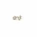 Boucles d'oreilles Puces d'oreilles Or Blanc Diamants 58 Facettes 2-B1BO-GS36186