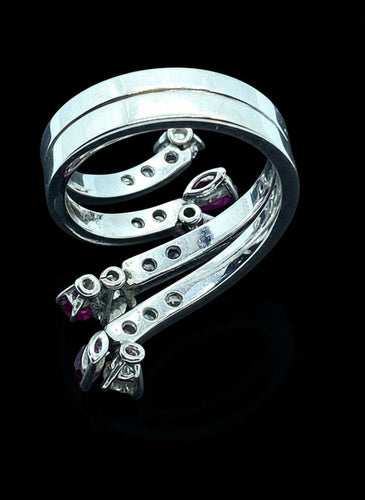 Bague Anello a Serpente Stilizzato 58 Facettes