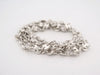 Bracelet bracelet HERMES confettis 5 rangs en argent massif 58 Facettes 259933