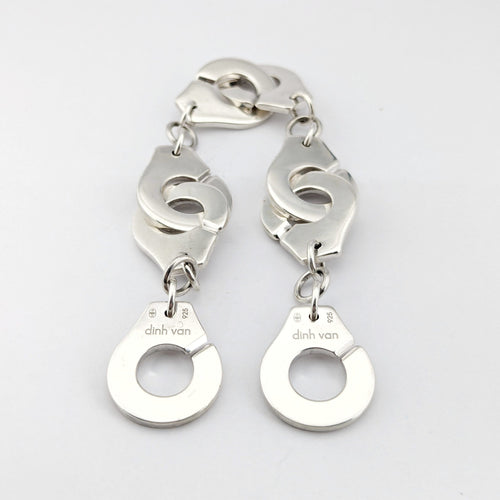 Bracelet Bracelet Dinh Van "Menottes R20´´ en argent 58 Facettes 32408