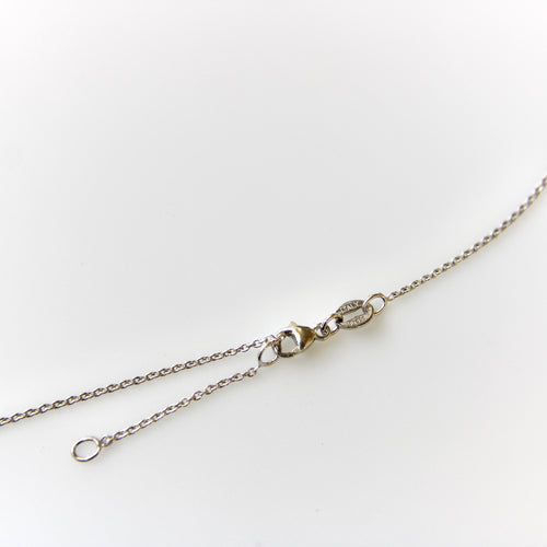 Vintage Platinum Pink Sapphire and Diamond Necklace 58 Facettes A2003H