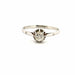 Ring 58 Solitaire White Gold Diamond 58 Facettes 35-GS29796