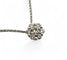 Collier Chaîne et pendentif marguerite en or et diamants 58 Facettes