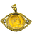 Pendentif Pendentif œil impérial avec Louis d’or 20 Francs Napoléon III 58 Facettes