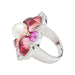 Bague 52 Bague Chanel, "San Marco", or blanc, perle, saphirs roses, tourmalines roses, diamants. 58 Facettes 34030