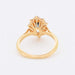 Bague Bague or jaune saphir naturel diamants 58 Facettes 321