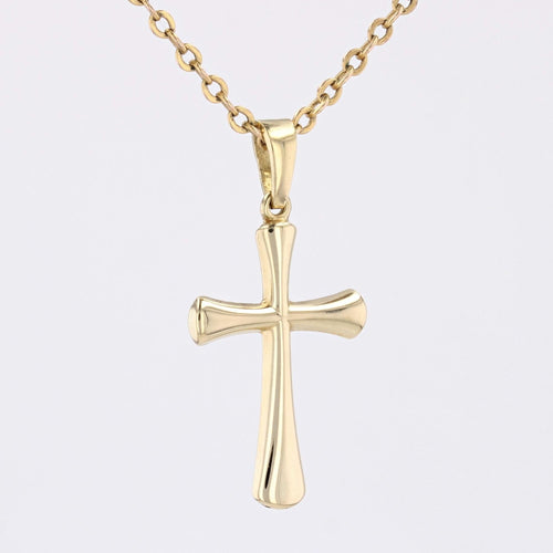 Pendentif Croix en or jaune d'occasion 58 Facettes CVP127
