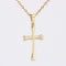 Pendentif Croix en or jaune d'occasion 58 Facettes CVP127