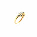 Ring 53 Panther Ring Yellow Gold Sapphires & Diamond 58 Facettes