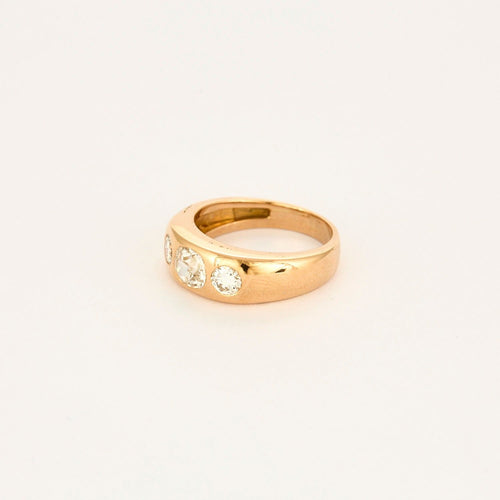 Bague Gypsy Diamant Coussin