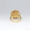 Bague 48 Bague en Or Jaune, Diamant et Pierres Vertes 58 Facettes 32611