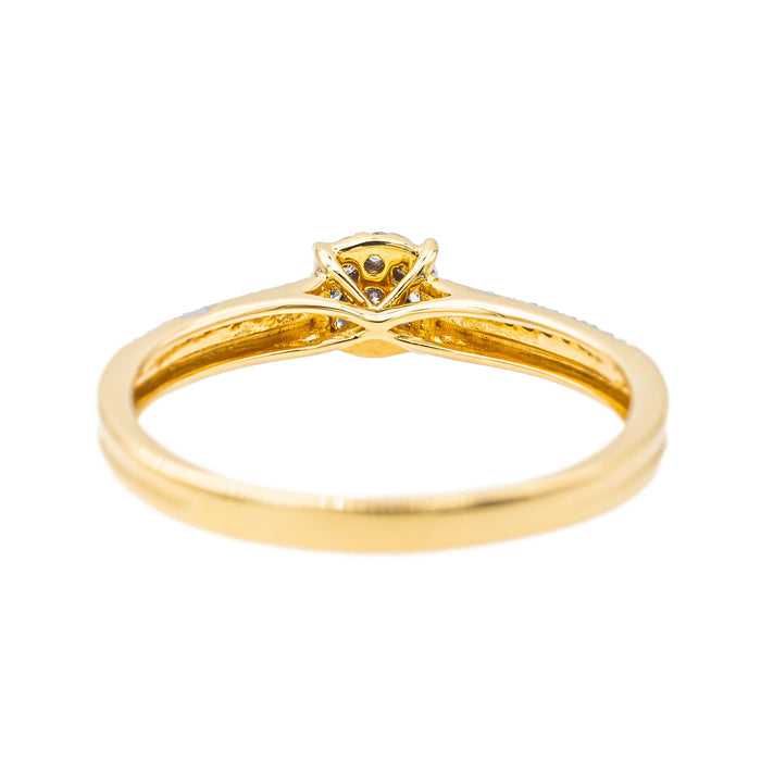 Bague Or jaune Diamant