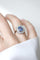 Bague 53 Bague Pompadour Art Déco Saphir de Ceylan 2,80 Cts et Diamants 58 Facettes