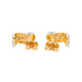 Boucles d'oreilles Boucles d'oreilles Puces Or jaune Diamant 58 Facettes 3248491CN