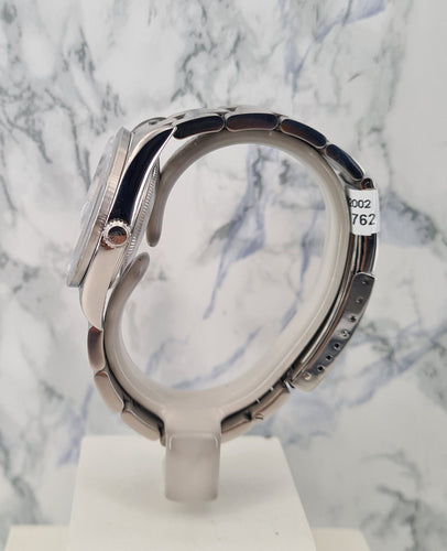 Montre ROLEX Date Cadran Bleu 58 Facettes 15210