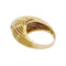 Bague 53 Bague or jaune, diamants. 58 Facettes 34007