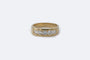 Bracelet Oro Giallo / 18 Riviere in oro giallo con diamanti 58 Facettes anl773