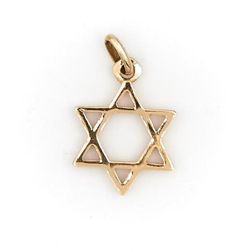 Pendentif Pendentif Etoile de David Or jaune 58 Facettes 1783195CN