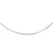 Collier Collier Maille forçat Or blanc 58 Facettes 3552525CN